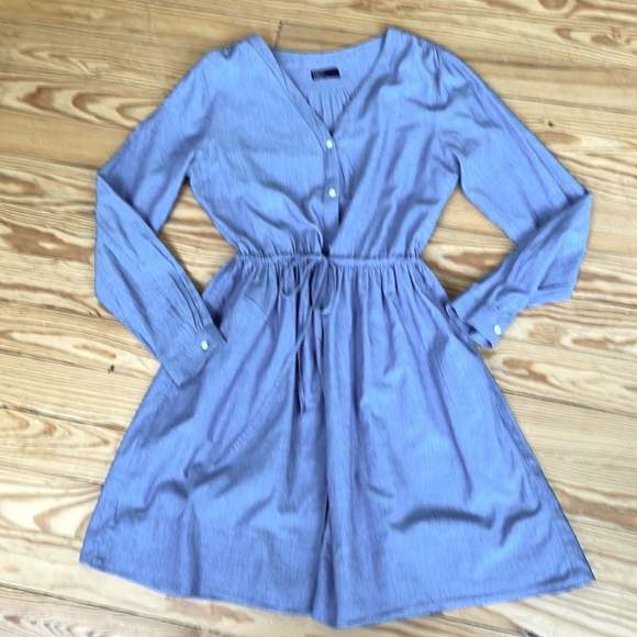 GAP Dresses & Skirts - Gap Shirt Dress Chambray Blue 10 T